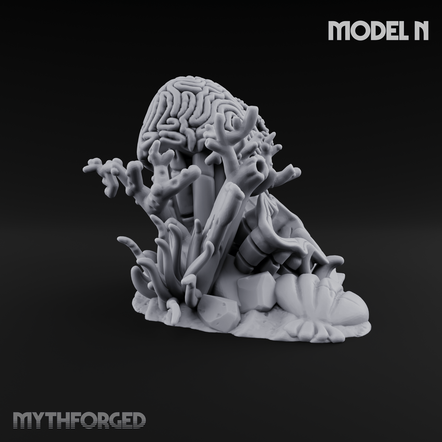 Sunken Ocean Floors N Miniature for Dungeons and Dragons, Pathfinder or other TTRPGs