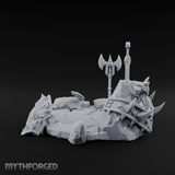 Cursed Battlefield Altar Miniature for Dungeons and Dragons, Pathfinder or other TTRPGs