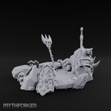 Cursed Battlefield Altar Miniature for Dungeons and Dragons, Pathfinder or other TTRPGs