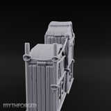 Rope-Bound Animal Cages Miniature for Dungeons and Dragons, Pathfinder or other TTRPGs