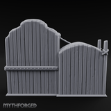 Rope-Bound Animal Cages Miniature for Dungeons and Dragons, Pathfinder or other TTRPGs