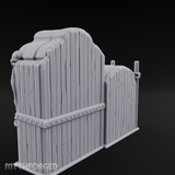 Rope-Bound Animal Cages Miniature for Dungeons and Dragons, Pathfinder or other TTRPGs