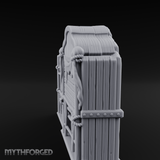 Rope-Bound Animal Cages Miniature for Dungeons and Dragons, Pathfinder or other TTRPGs