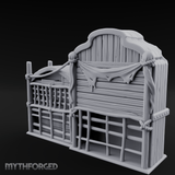 Rope-Bound Animal Cages Miniature for Dungeons and Dragons, Pathfinder or other TTRPGs