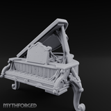Lid-Open Grand Piano Miniature for Dungeons and Dragons, Pathfinder or other TTRPGs