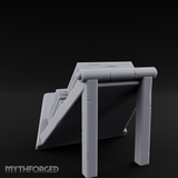 Produce-Laden Market Produce Stall Miniature for Dungeons and Dragons, Pathfinder or other TTRPGs