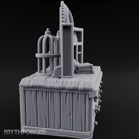 Well-Stocked Apothecary Potion Cabinet Miniature for Dungeons and Dragons, Pathfinder or other TTRPGs