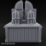 Well-Stocked Apothecary Potion Cabinet Miniature for Dungeons and Dragons, Pathfinder or other TTRPGs