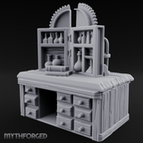 Well-Stocked Apothecary Potion Cabinet Miniature for Dungeons and Dragons, Pathfinder or other TTRPGs