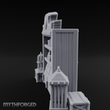 Well-Stocked Apothecary Shelf And Cages Miniature for Dungeons and Dragons, Pathfinder or other TTRPGs