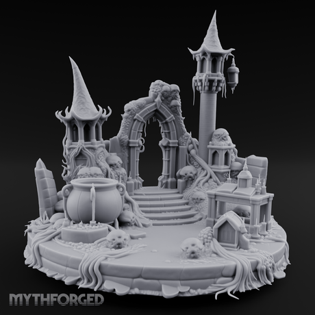 Eldritch Spires Rising Ruin Miniature for Dungeons and Dragons, Pathfinder or other TTRPGs