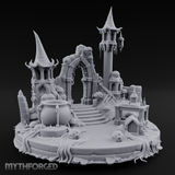 Eldritch Spires Rising Ruin Miniature for Dungeons and Dragons, Pathfinder or other TTRPGs