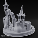 Eldritch Spires Rising Ruin Miniature for Dungeons and Dragons, Pathfinder or other TTRPGs