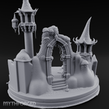 Eldritch Spires Rising Ruin Miniature for Dungeons and Dragons, Pathfinder or other TTRPGs