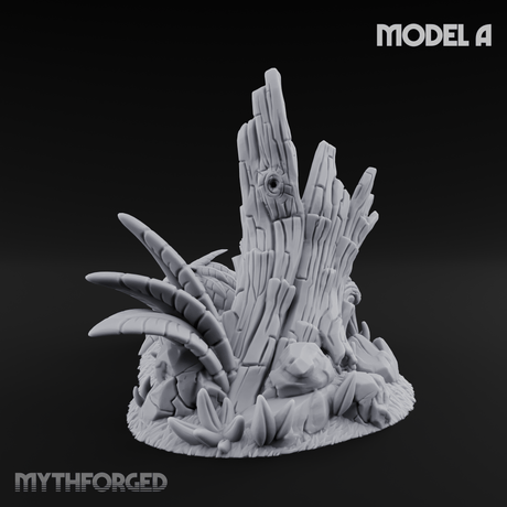 Sunbaked Desert Foliage A Miniature for Dungeons and Dragons, Pathfinder or other TTRPGs