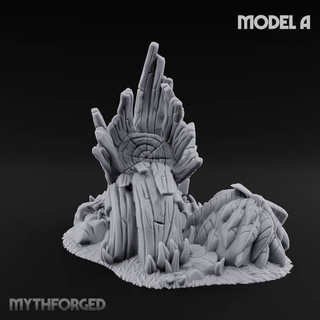 Sunbaked Desert Foliage A Miniature for Dungeons and Dragons, Pathfinder or other TTRPGs