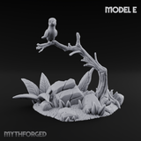 Sunbaked Desert Foliage E Miniature for Dungeons and Dragons, Pathfinder or other TTRPGs