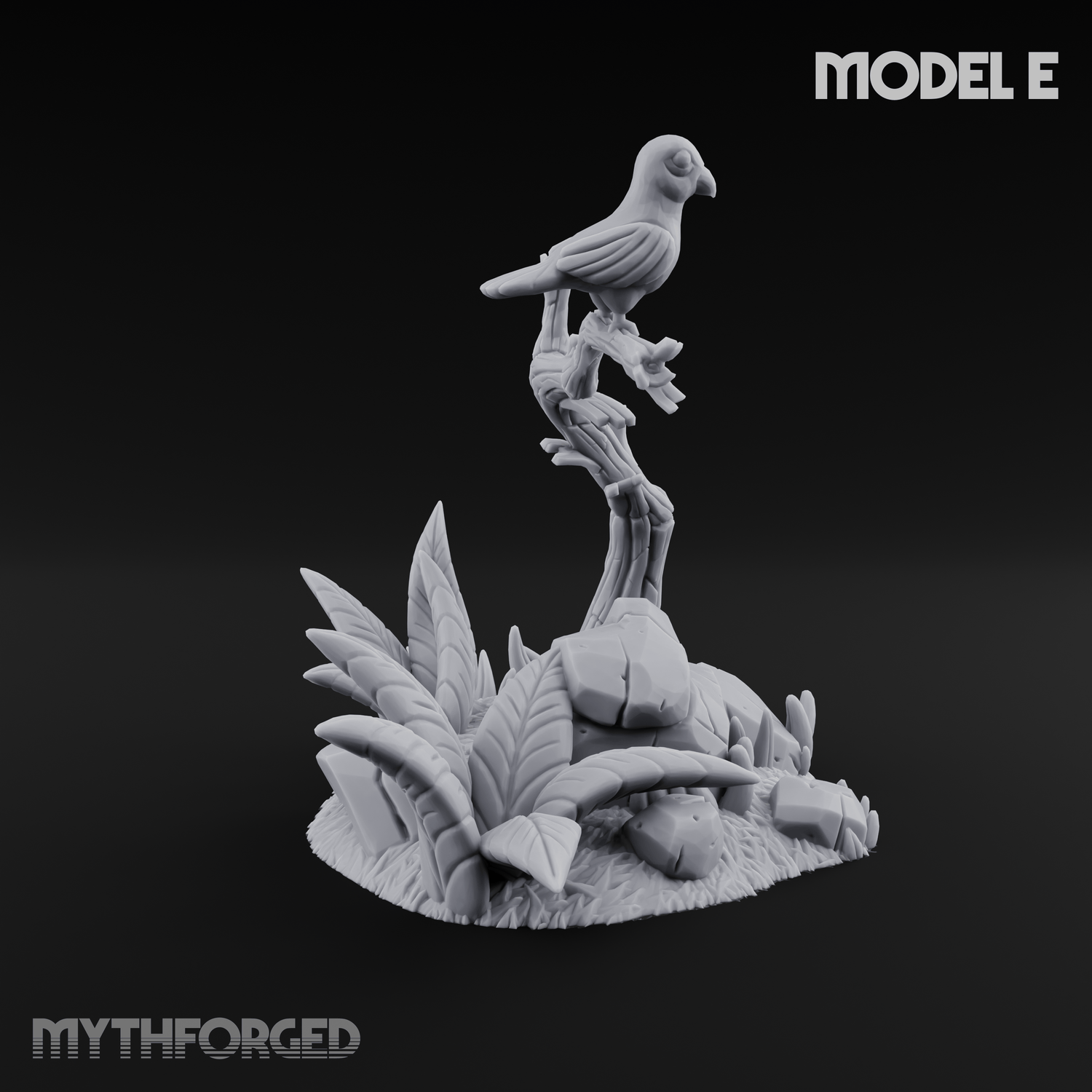 Sunbaked Desert Foliage E Miniature for Dungeons and Dragons, Pathfinder or other TTRPGs