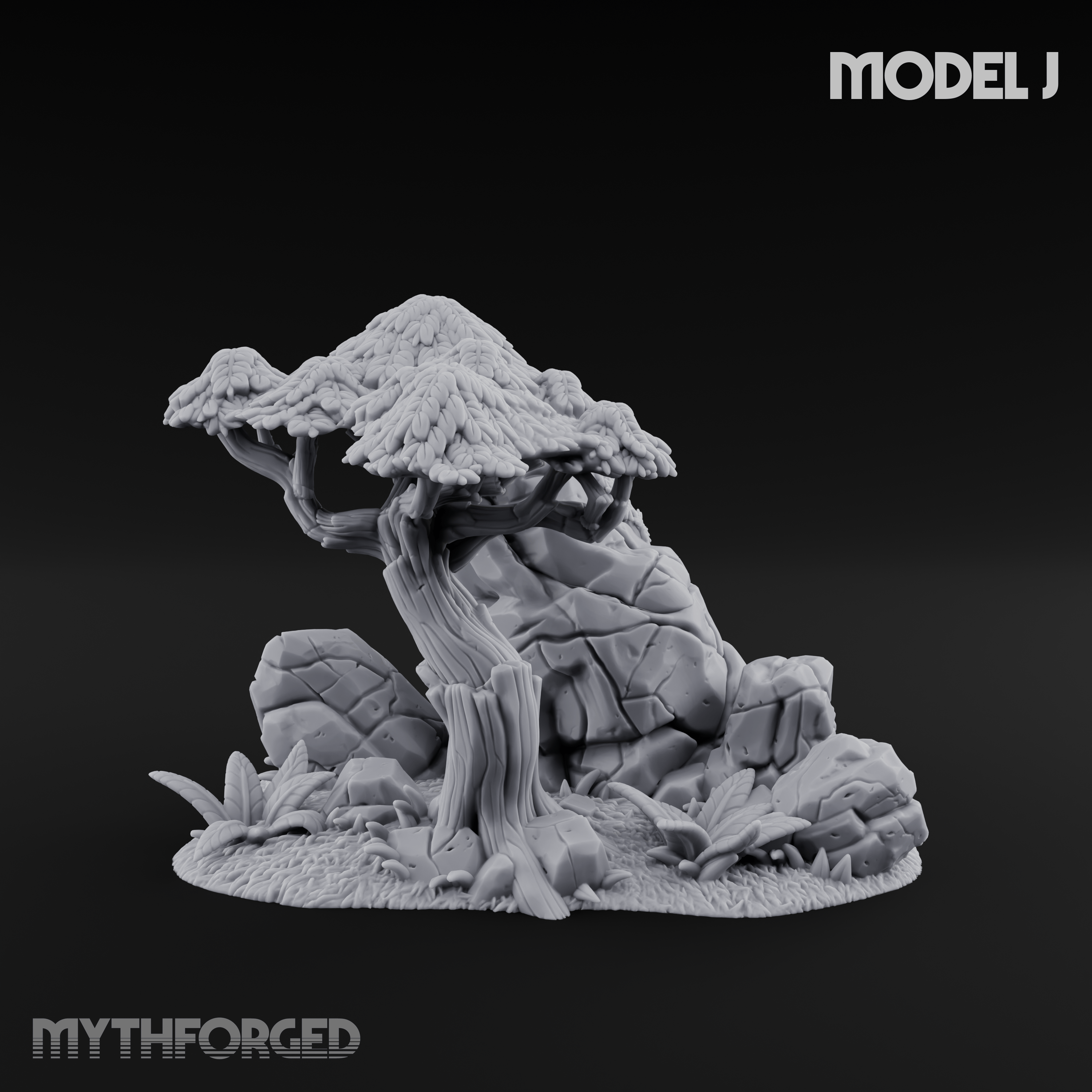 Sunbaked Desert Foliage J