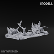 Sunbaked Desert Foliage L Miniature for Dungeons and Dragons, Pathfinder or other TTRPGs