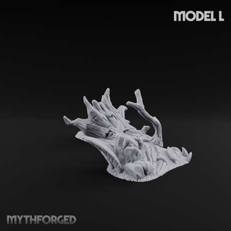 Sunbaked Desert Foliage L Miniature for Dungeons and Dragons, Pathfinder or other TTRPGs