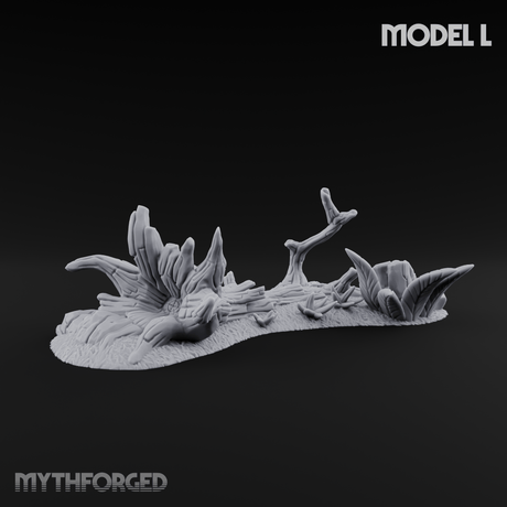 Sunbaked Desert Foliage L Miniature for Dungeons and Dragons, Pathfinder or other TTRPGs