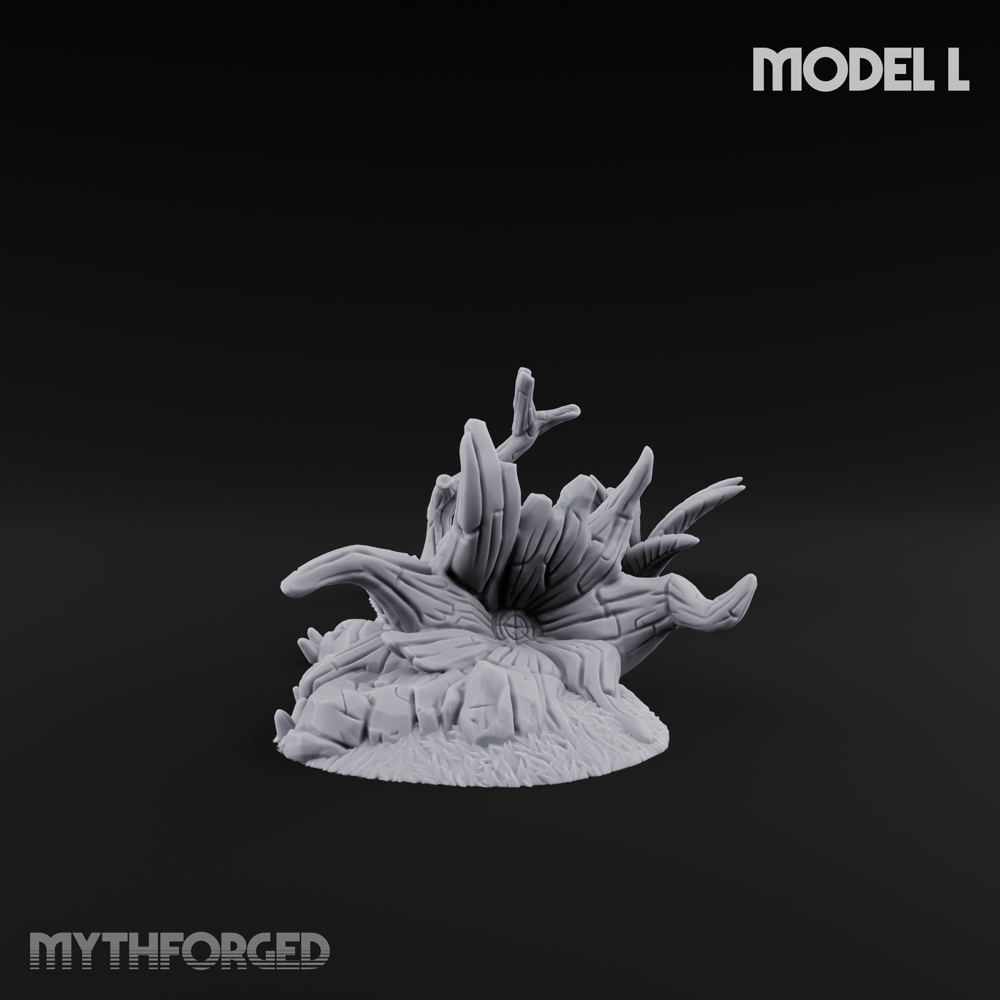 Sunbaked Desert Foliage L Miniature for Dungeons and Dragons, Pathfinder or other TTRPGs