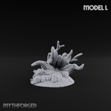 Sunbaked Desert Foliage L Miniature for Dungeons and Dragons, Pathfinder or other TTRPGs