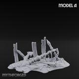Sunken Seabed Debris Miniature for Dungeons and Dragons, Pathfinder or other TTRPGs