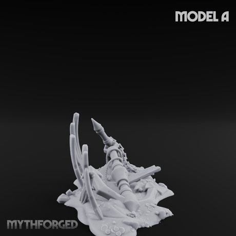 Sunken Seabed Debris A Miniature for Dungeons and Dragons, Pathfinder or other TTRPGs