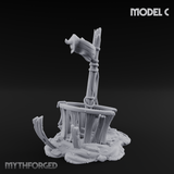 Sunken Seabed Debris C Miniature for Dungeons and Dragons, Pathfinder or other TTRPGs
