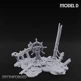 Sunken Seabed Debris Miniature for Dungeons and Dragons, Pathfinder or other TTRPGs