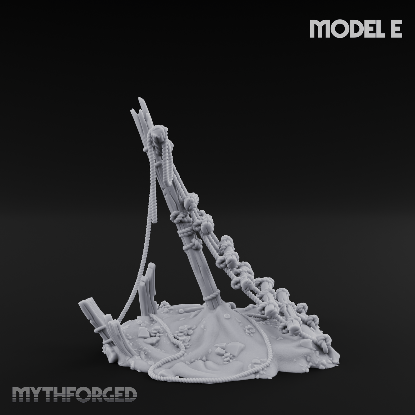 Sunken Seabed Debris E Miniature for Dungeons and Dragons, Pathfinder or other TTRPGs
