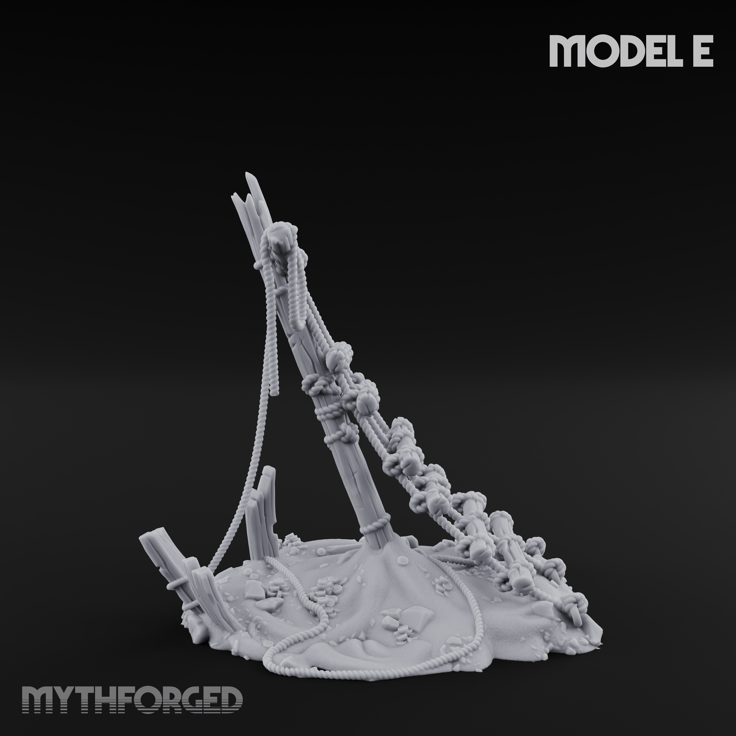 Sunken Seabed Debris E Miniature for Dungeons and Dragons, Pathfinder or other TTRPGs
