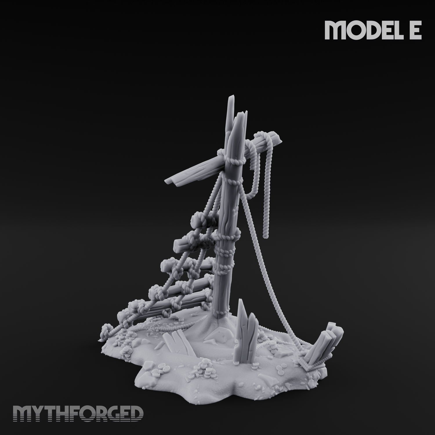 Sunken Seabed Debris E Miniature for Dungeons and Dragons, Pathfinder or other TTRPGs