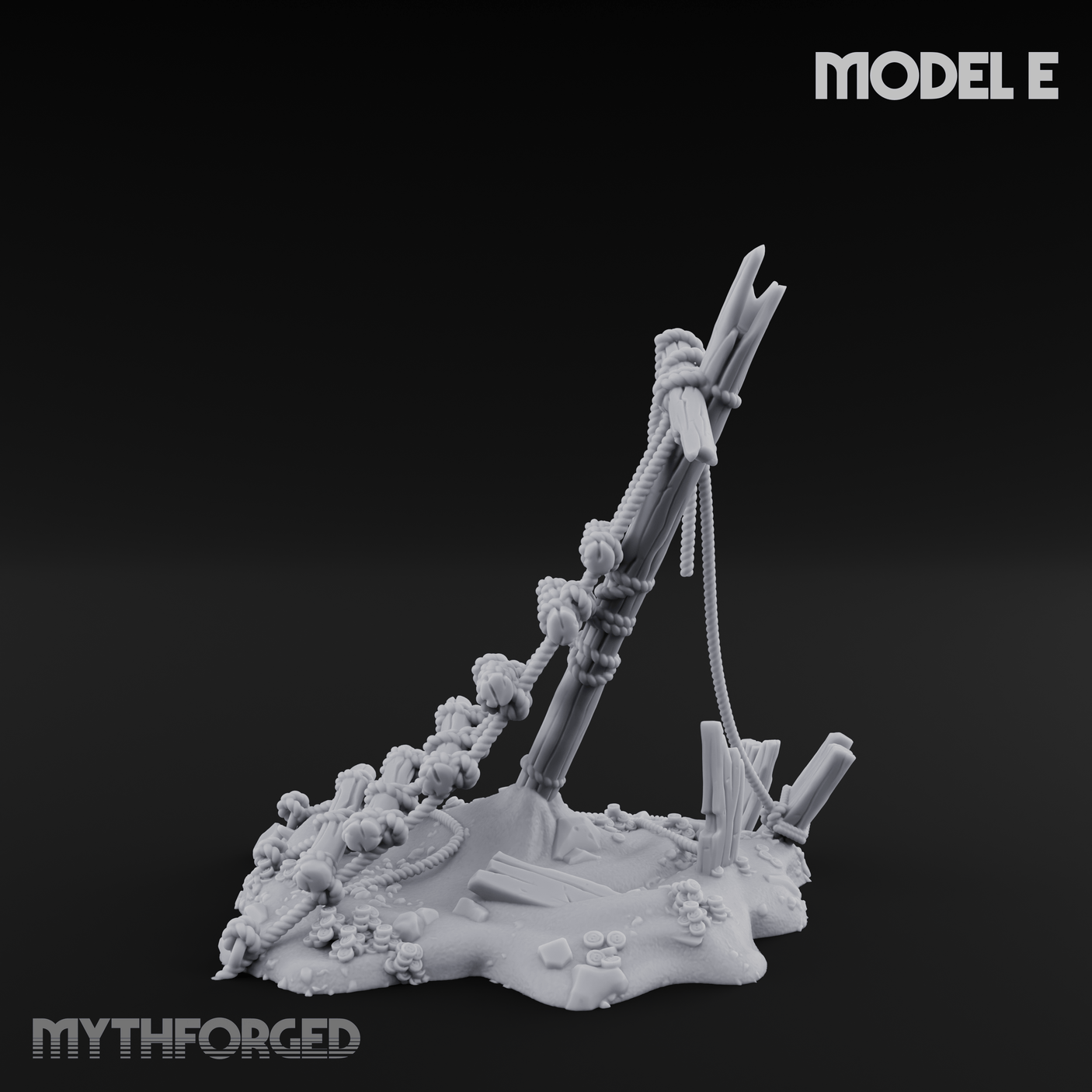 Sunken Seabed Debris E Miniature for Dungeons and Dragons, Pathfinder or other TTRPGs