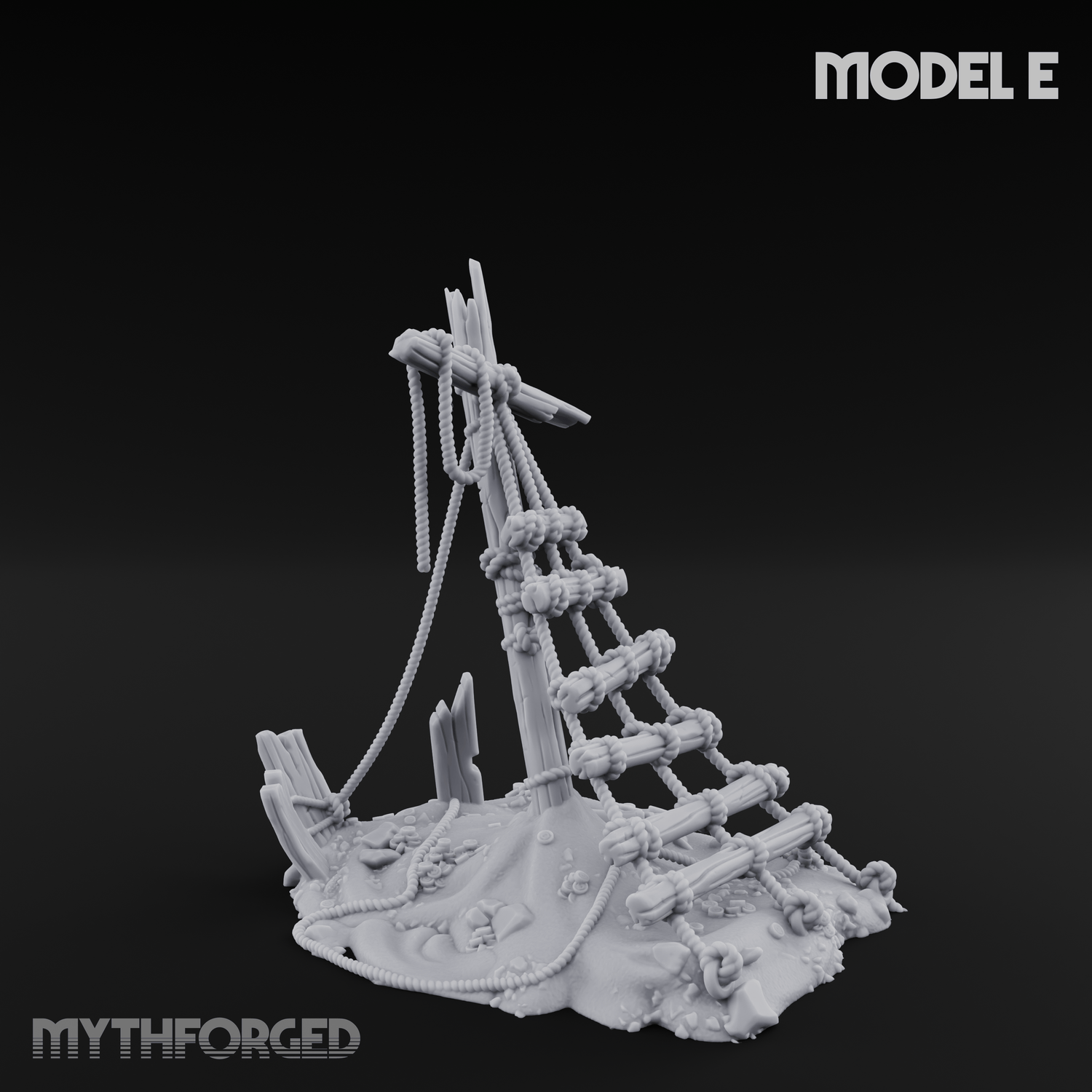 Sunken Seabed Debris E Miniature for Dungeons and Dragons, Pathfinder or other TTRPGs