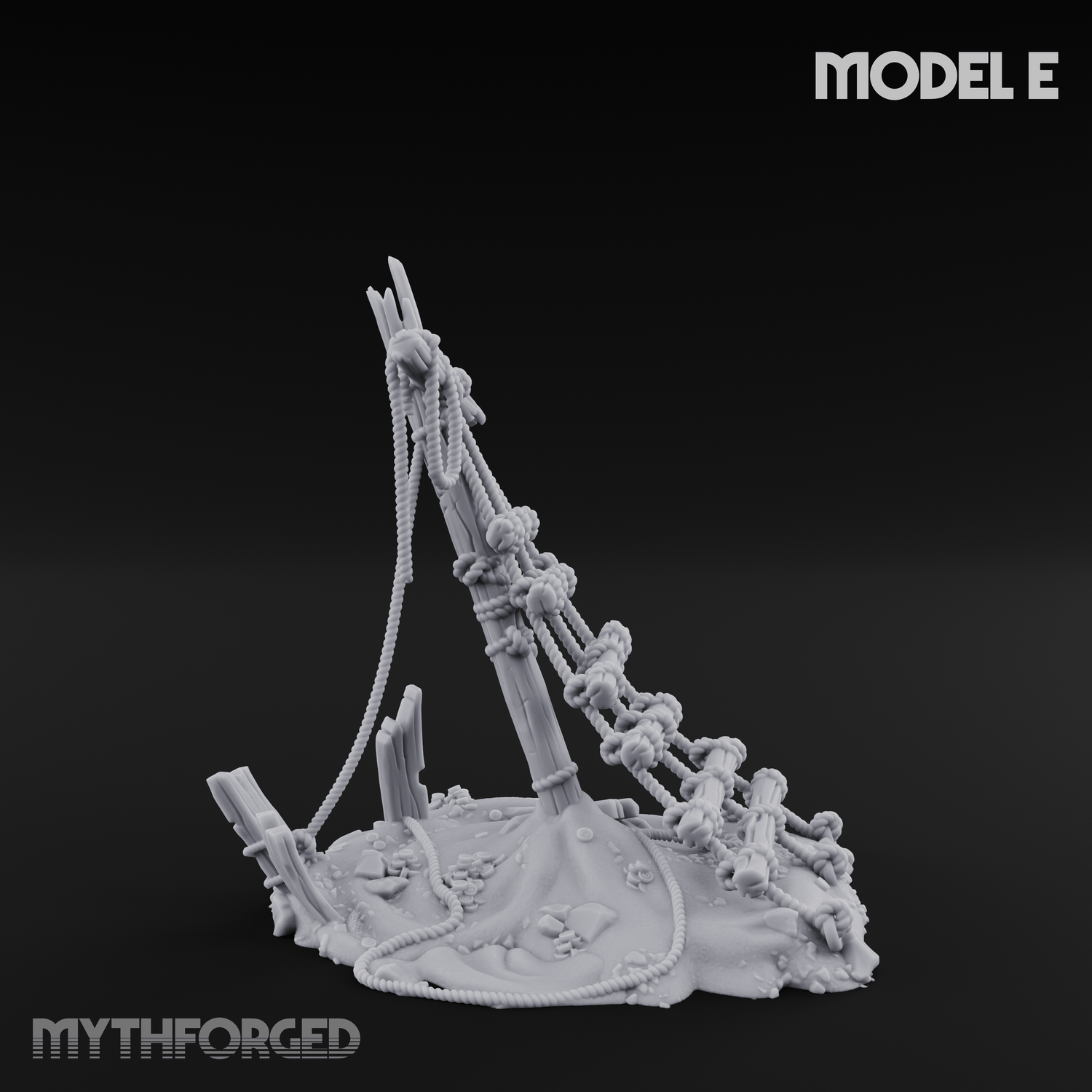 Sunken Seabed Debris E Miniature for Dungeons and Dragons, Pathfinder or other TTRPGs