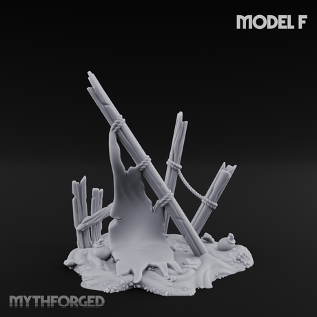 Sunken Seabed Debris F Miniature for Dungeons and Dragons, Pathfinder or other TTRPGs