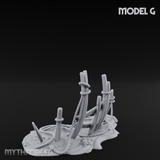Sunken Seabed Debris G Miniature for Dungeons and Dragons, Pathfinder or other TTRPGs