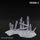 Sunken Seabed Debris G Miniature for Dungeons and Dragons, Pathfinder or other TTRPGs