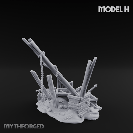 Sunken Seabed Debris H Miniature for Dungeons and Dragons, Pathfinder or other TTRPGs