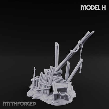 Sunken Seabed Debris H Miniature for Dungeons and Dragons, Pathfinder or other TTRPGs