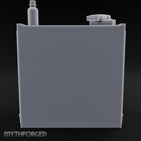 Scroll-Filled Scholar's Cabinet Miniature for Dungeons and Dragons, Pathfinder or other TTRPGs
