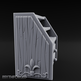 Empty-Shelved Storage Chest Drawers Miniature for Dungeons and Dragons, Pathfinder or other TTRPGs