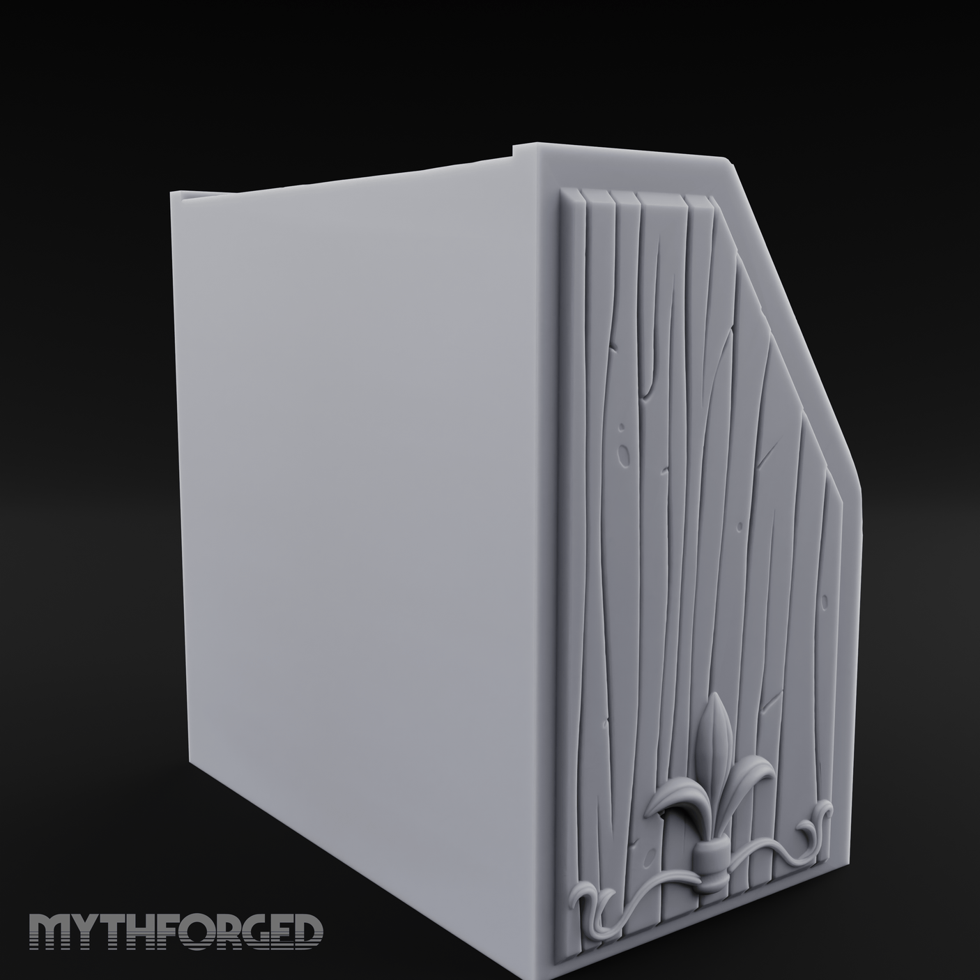 Empty-Shelved Storage Chest Drawers Miniature for Dungeons and Dragons, Pathfinder or other TTRPGs