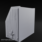 Empty-Shelved Storage Chest Drawers Miniature for Dungeons and Dragons, Pathfinder or other TTRPGs
