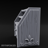 Empty-Shelved Storage Chest Drawers Miniature for Dungeons and Dragons, Pathfinder or other TTRPGs