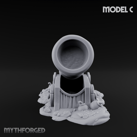 Wrecked Shipwreck Debris Miniature for Dungeons and Dragons, Pathfinder or other TTRPGs
