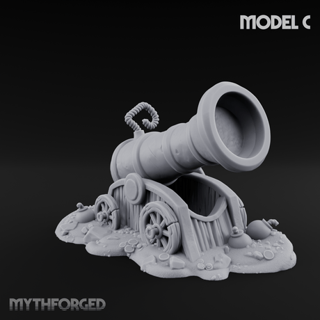 Wrecked Shipwreck Debris Miniature for Dungeons and Dragons, Pathfinder or other TTRPGs